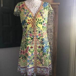 Alice and Olivia Hadley Floral Fit & Flare Dress